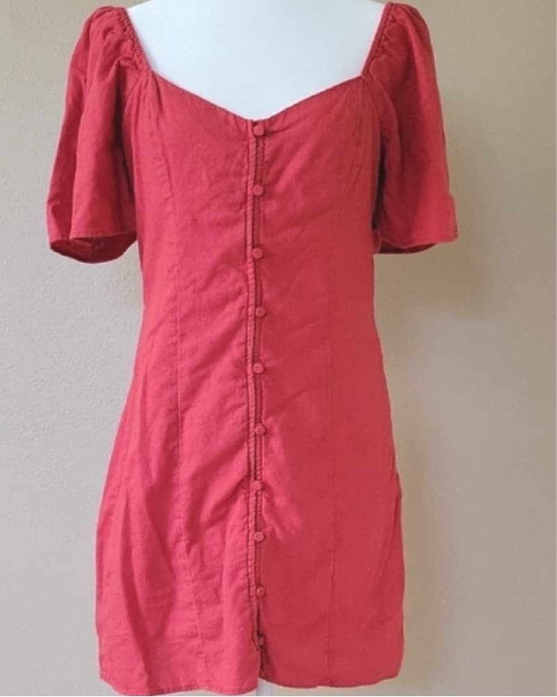 Abercrombie And fitch Mini Linen Dress - Image 3