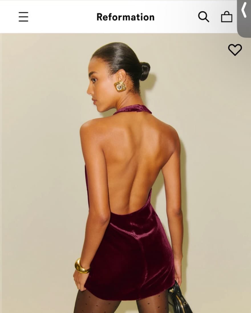 Revolve Mini Dress - Image 1
