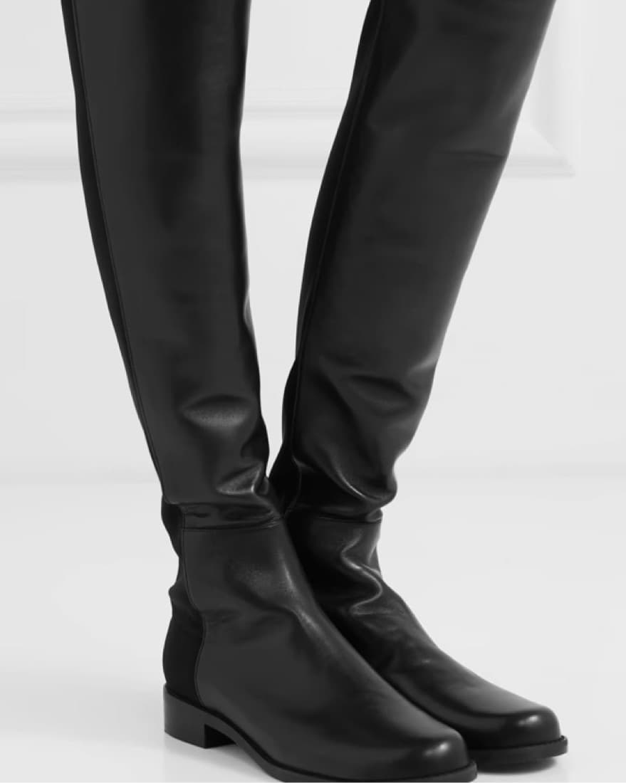 Stuart Weitzman Knee Suede Boots - Image 1