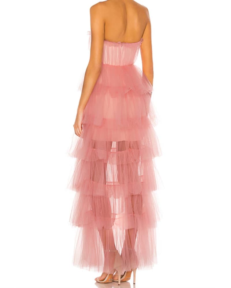 Lovers and Friends Blush Pink Gown - Image 3