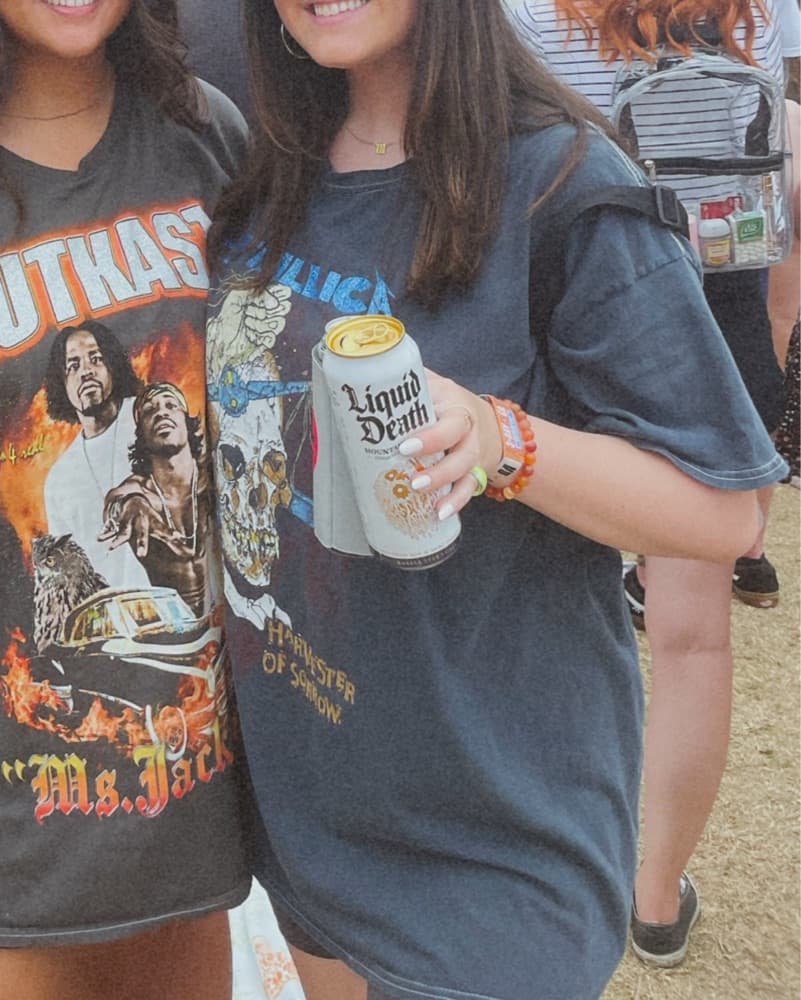 Oversized Metallica Graphic Tee - Image 3
