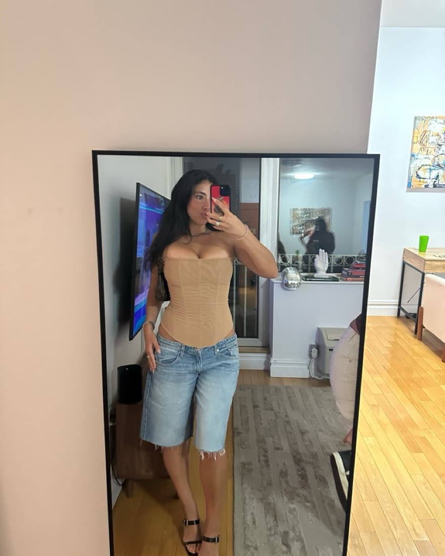 Are You Am I Corset In Nude  - Image 3