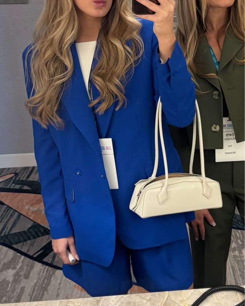 Blue Corporate Suit Set - Image 3