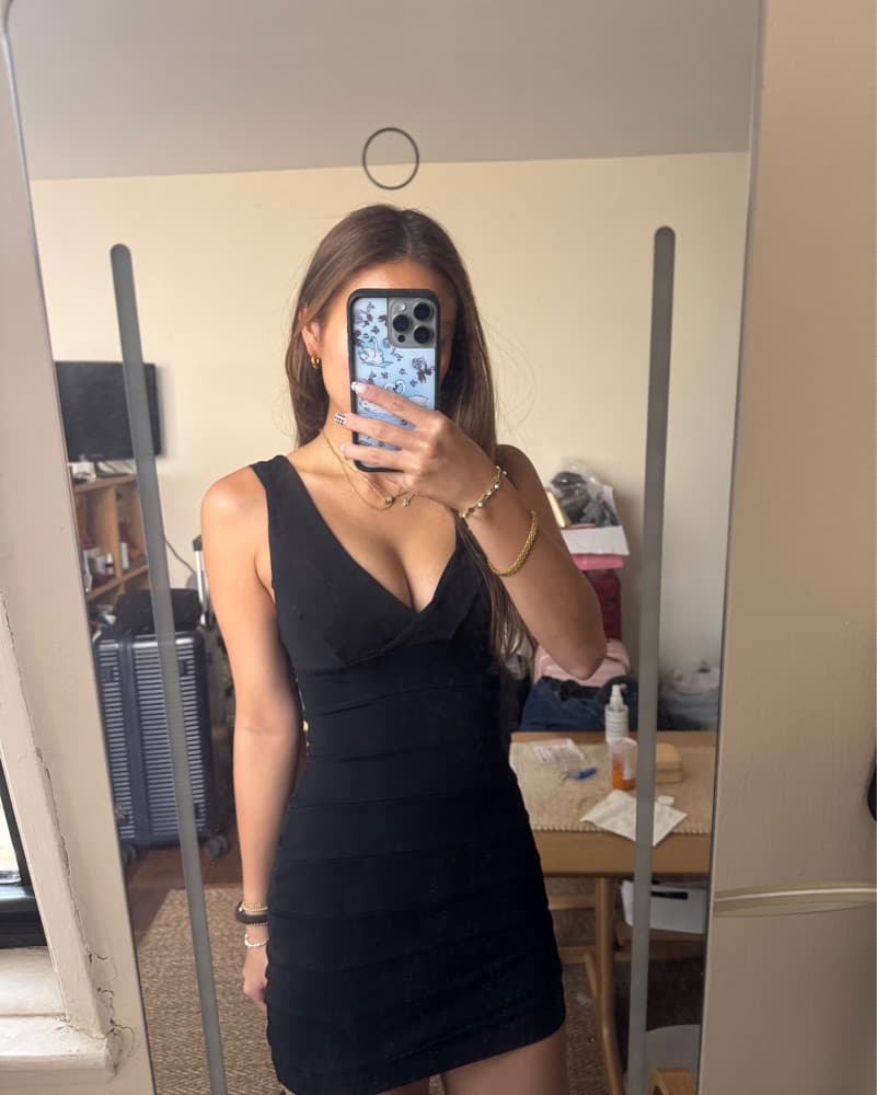Black Body Con Dress  - Image 4