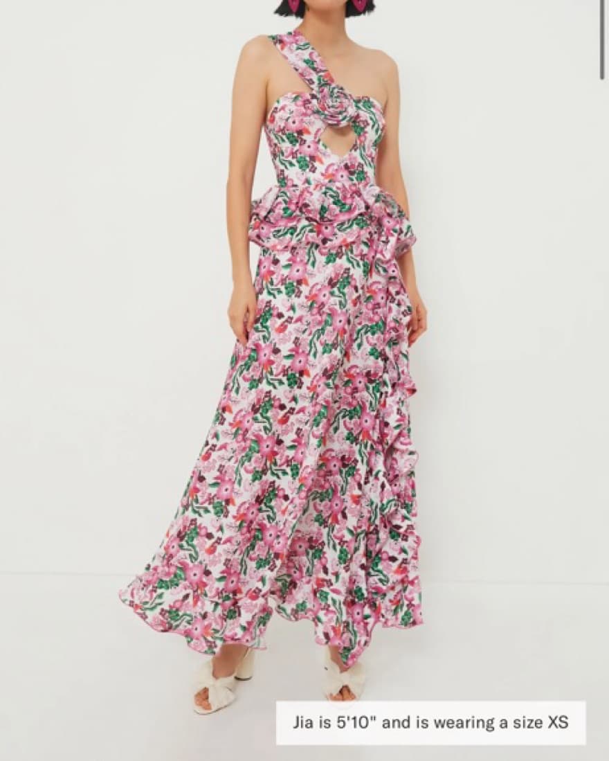 Gul Hurgel Pink Floral Dress - Image 5
