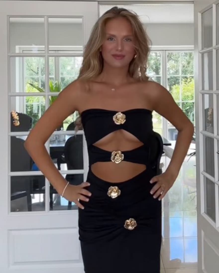 Christopher Esber Dress Dupe 🖤 - Image 4