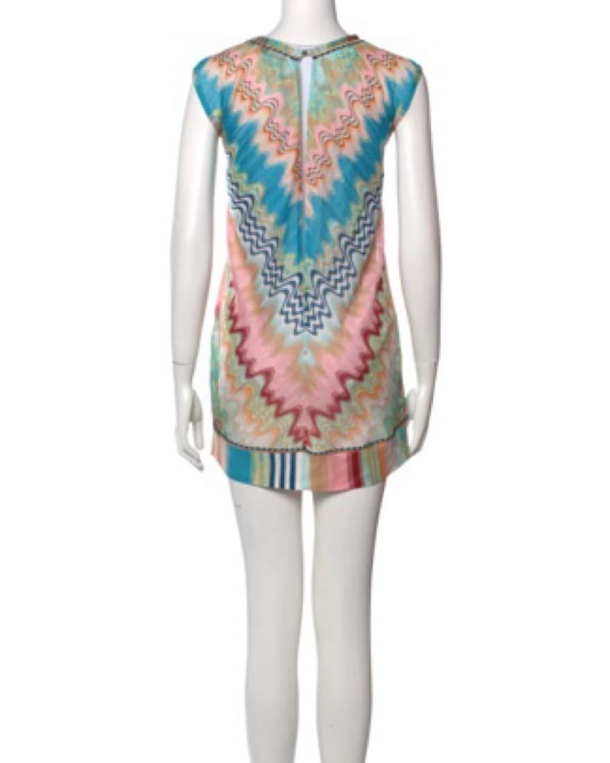 Missoni Printed Mini Dress  - Image 3