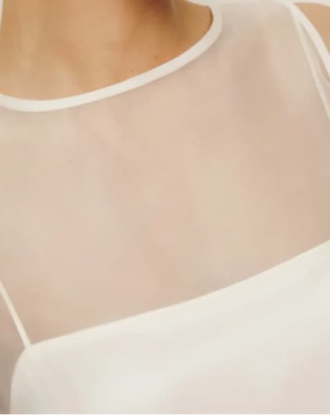 Reformation Sheer Minidress - Image 4