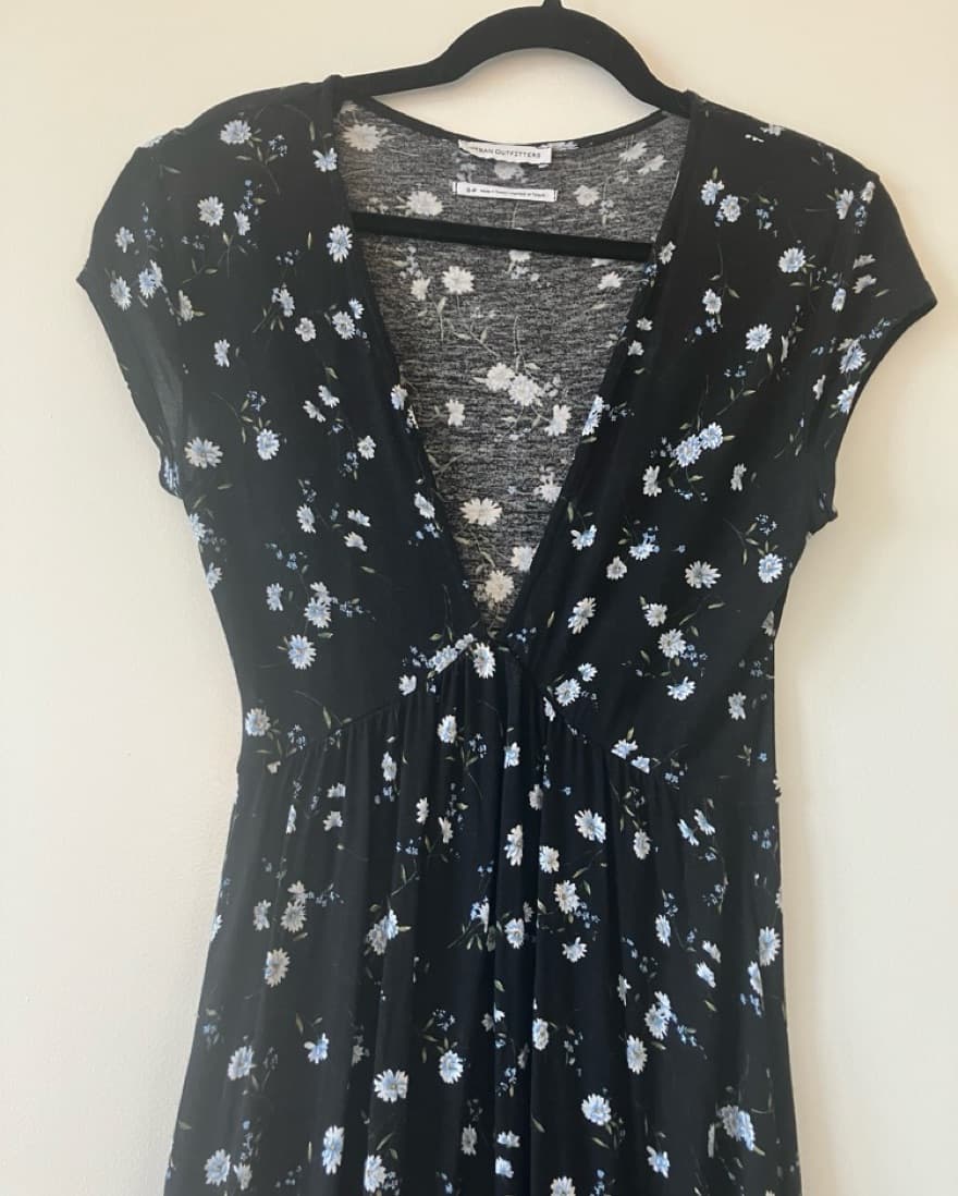 Long Floral Urban Outfitters Dress - Image 4