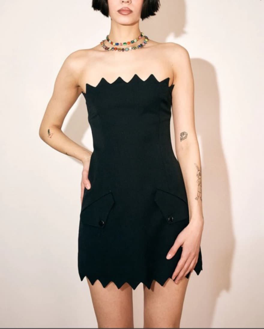 Mia Vesper Snaggle Hem Dress - Image 1