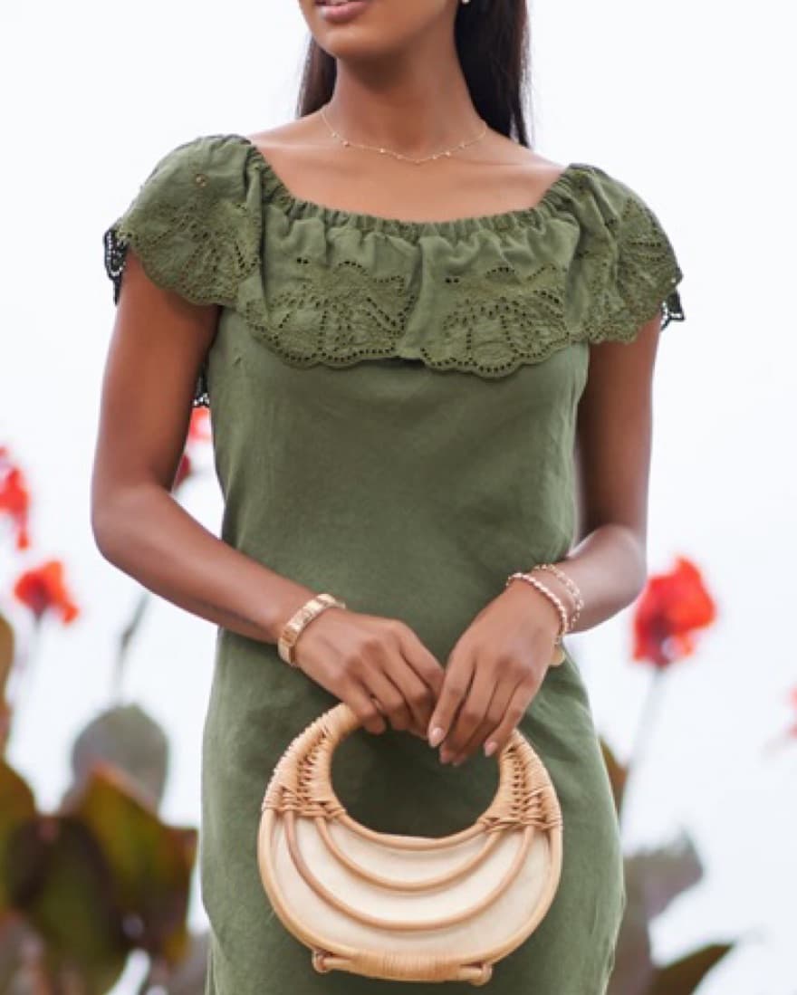 Aranaz Wicker Handbag - Image 4