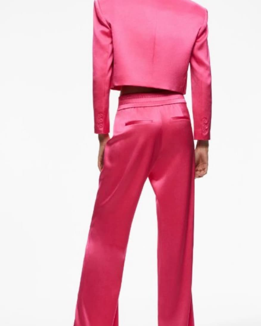 Alice & Olivia Shan Boxy Cropped Blazer - Image 4