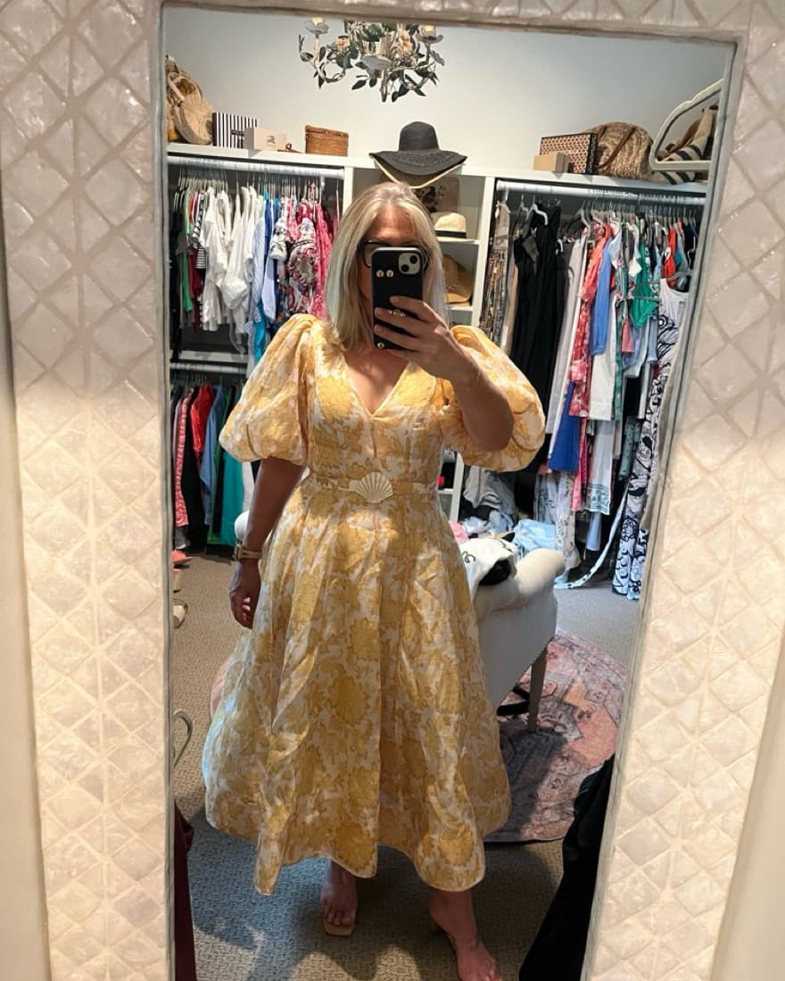 Zimmerman Midi Dress - Image 2