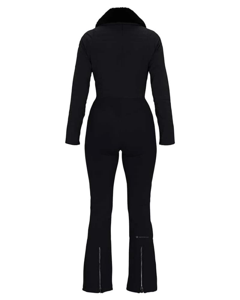 Sleek and Stylish Black Skisuit  - Image 2