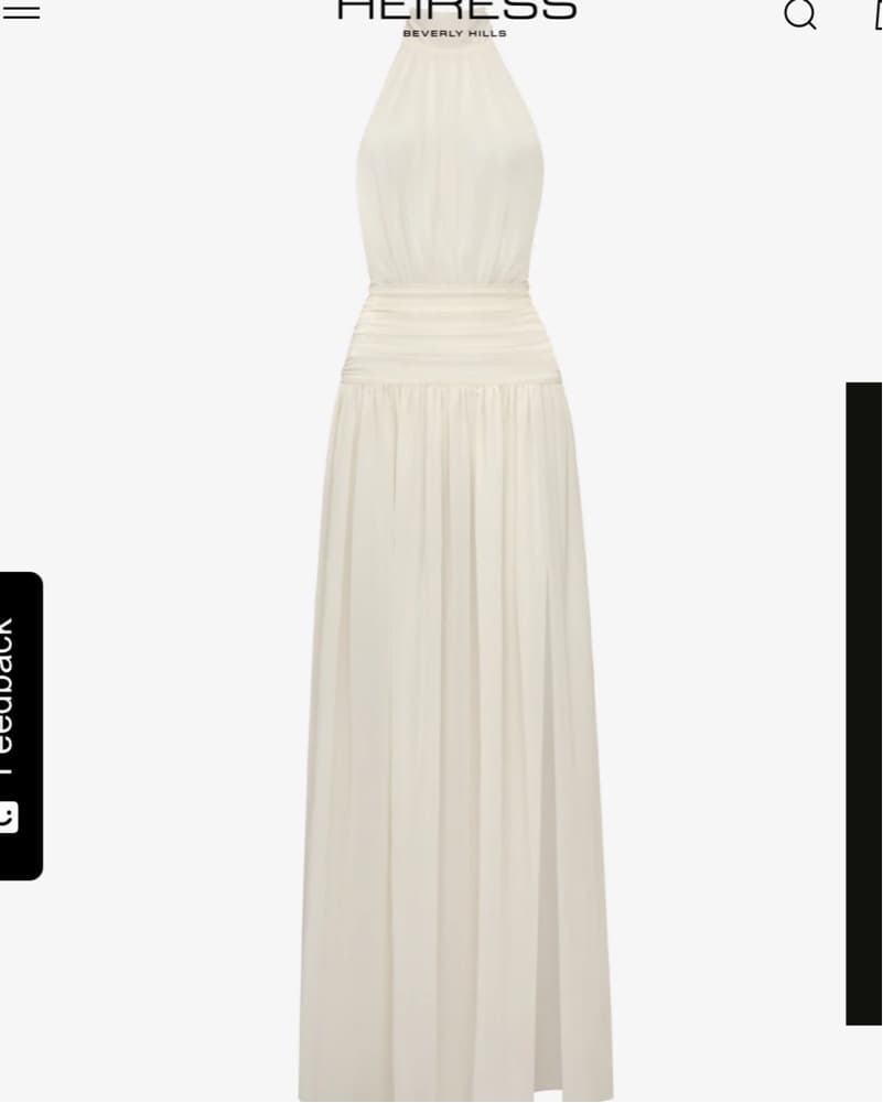 Heiress Beverly Hills Halter Slit Gown - Image 6