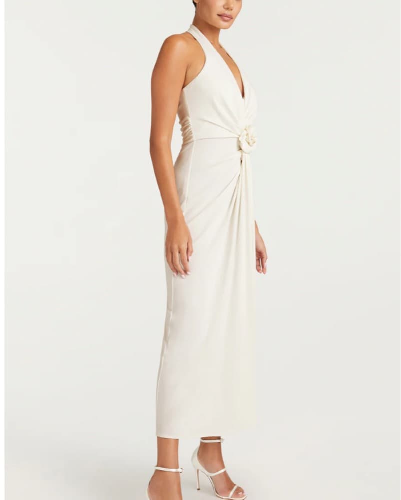 Cinq A Sept White Halter Dress  - Image 3