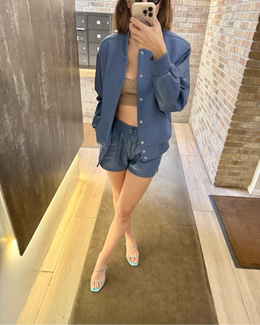 Frankie Shop Set Jacket & Shorts - Image 1