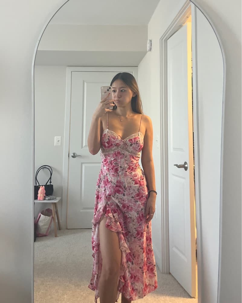 For Love And Lemons Angelina Midi Dress - Image 4