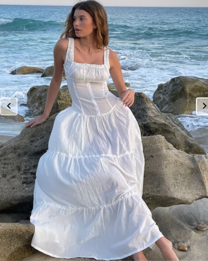 Frankies Bikinis Maxi Dress  - Image 1