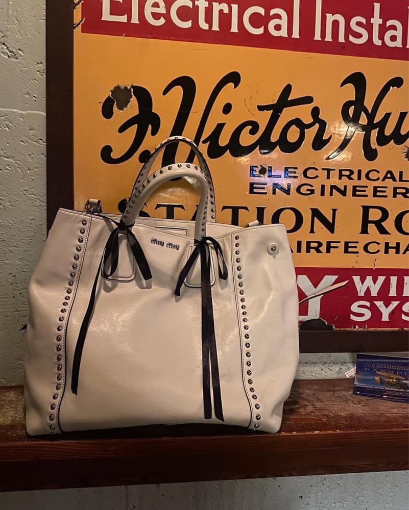 Miu Miu Long Strap Tote - Image 1