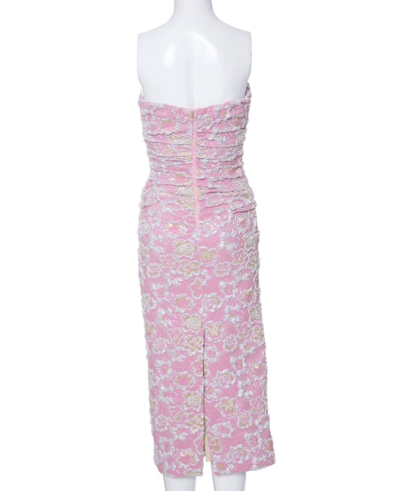 Miu Miu Pink Midi Dress - Image 2