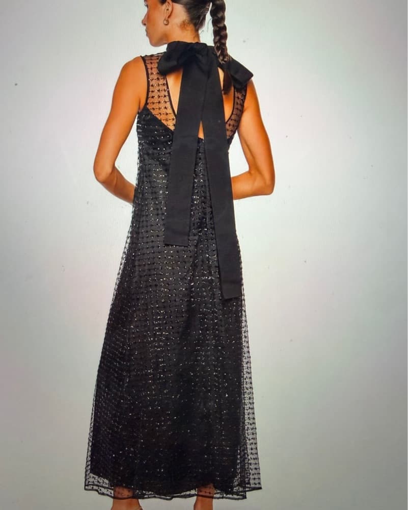 Staud Stardust Onyx Dress  - Image 2
