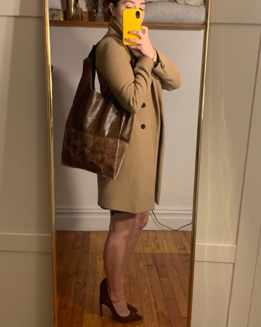 Upcycled Leather Bag - Image 1