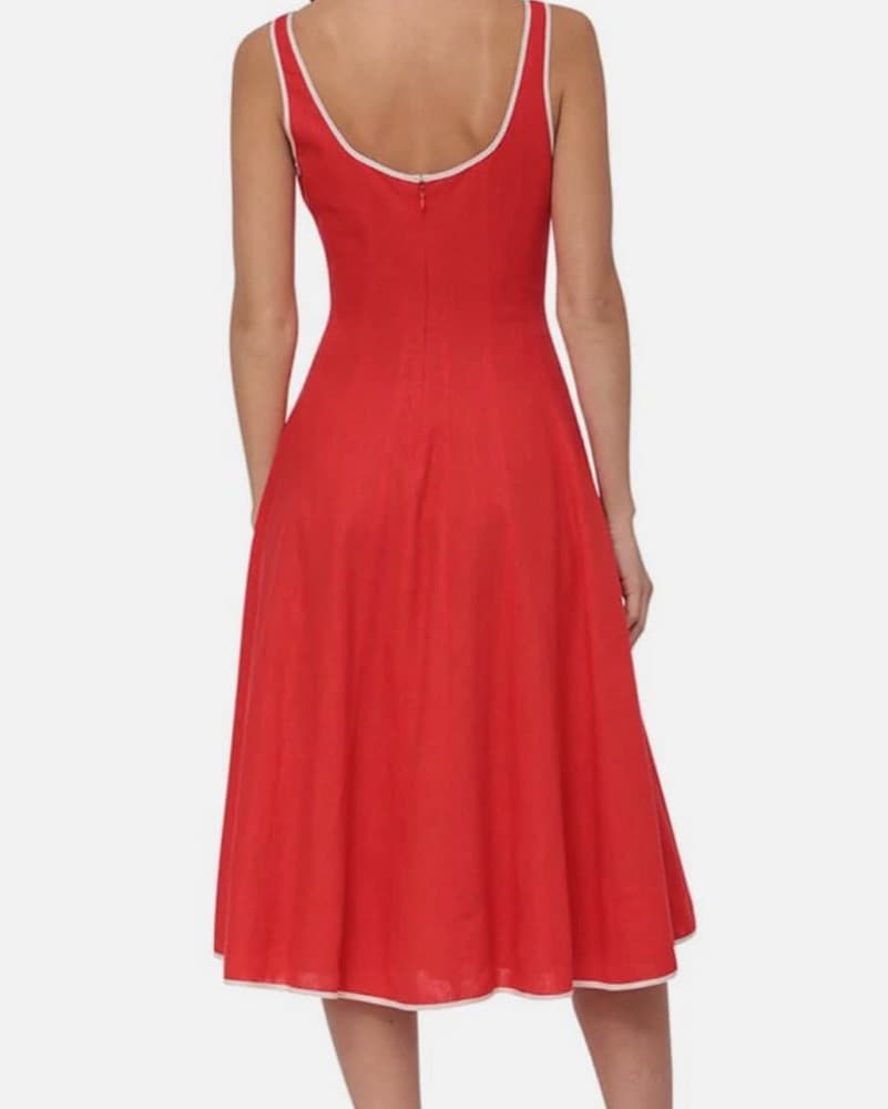 Avec Les Filles Midi Dress - Image 2