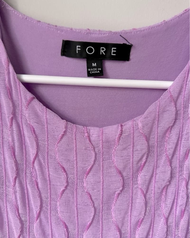 Lavender Midi Dress - Image 2