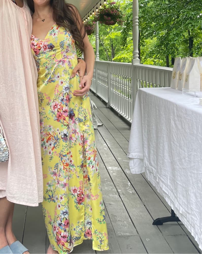 Vibrant Floral Maxi Dress - Image 4