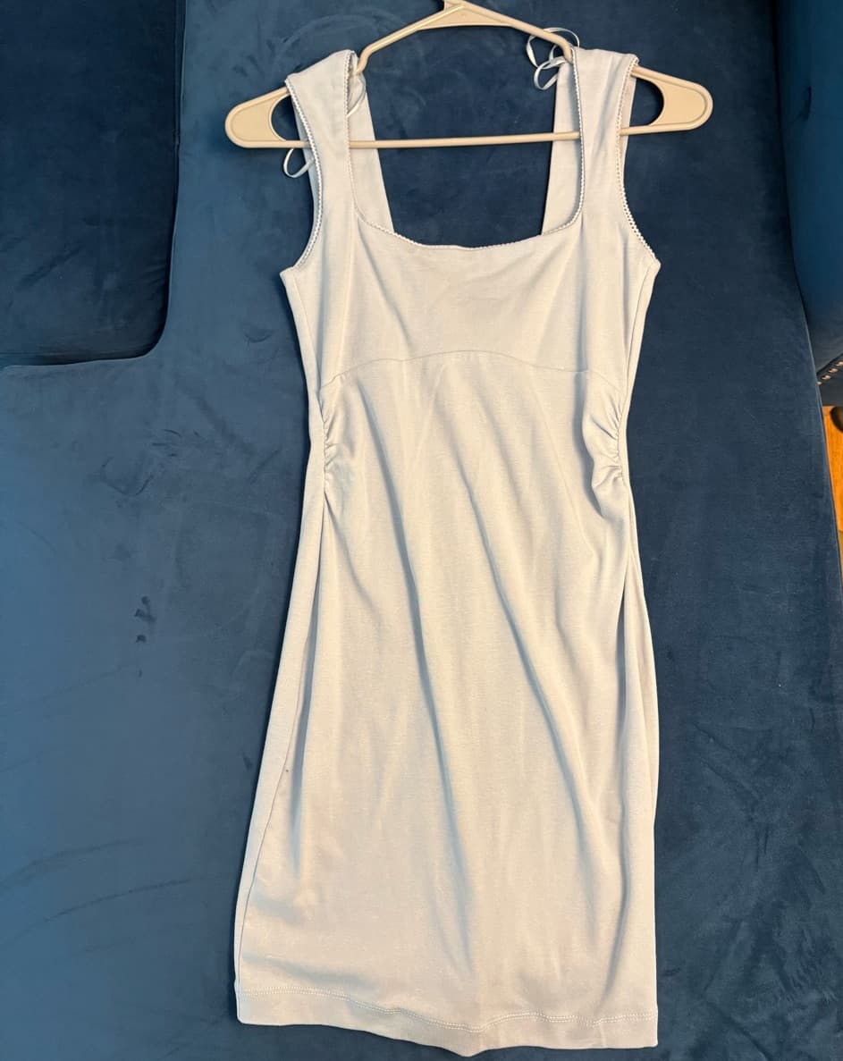 Stradivarius Light Blue Mini Dress - Image 1