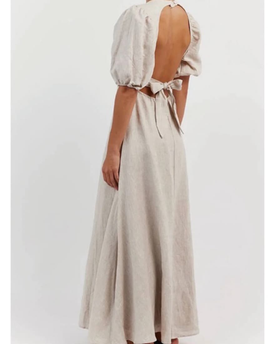 DISSH Petch Natural Linen Ring Midi - Image 2