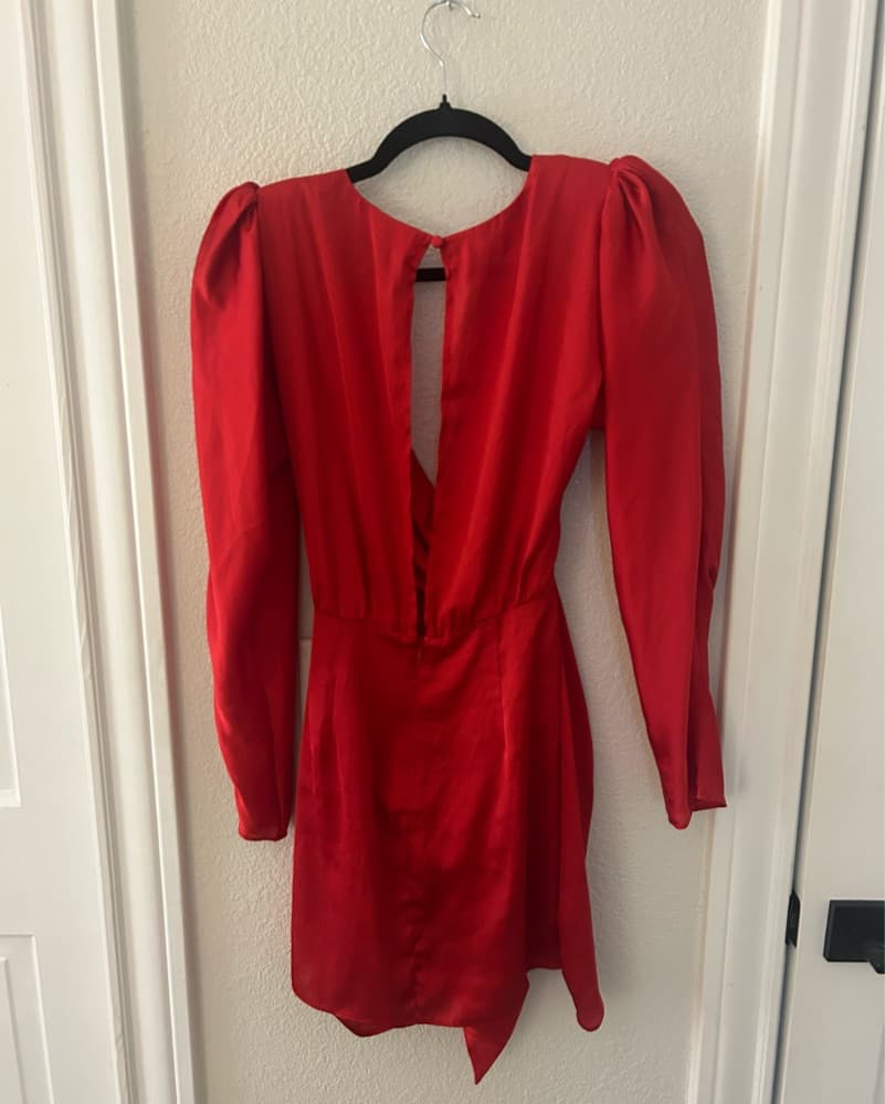Red Cocktail Dress - Image 2