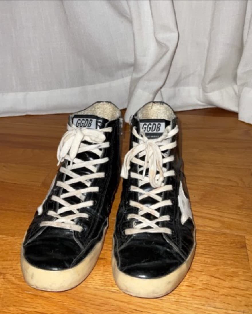 High Top Golden Goose Sneakers - Image 3