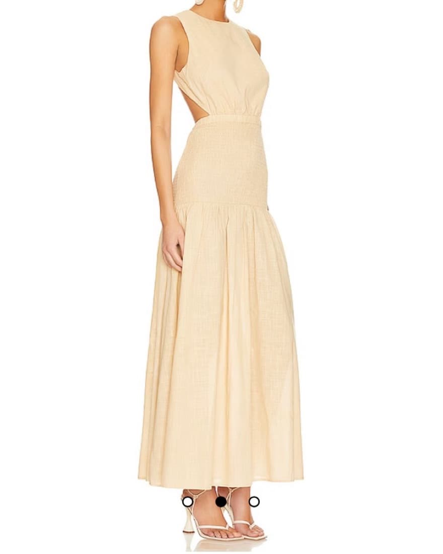 Revolve Linen Dress - Image 4