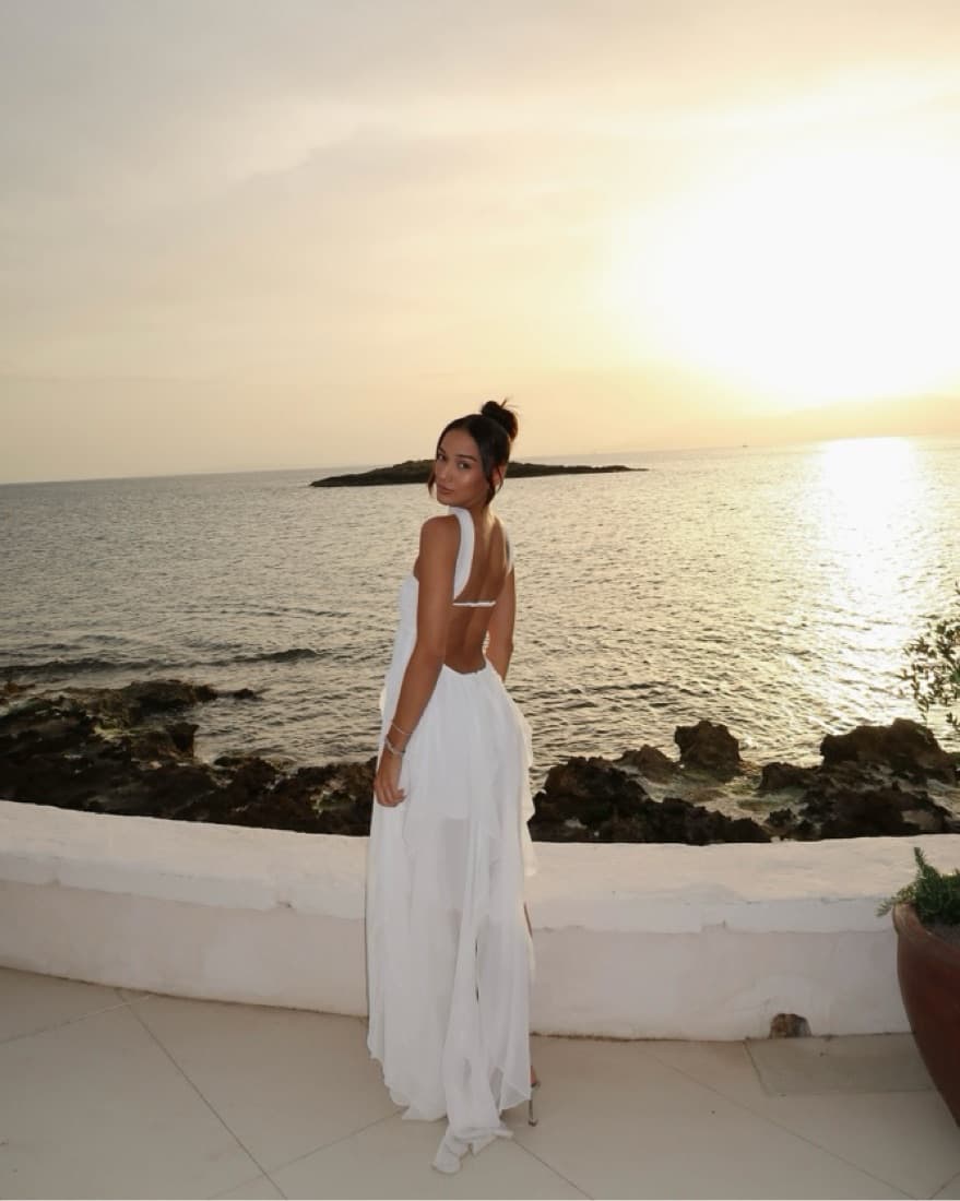 Miss Rosier Mariah Chiffon Dress  - Image 4