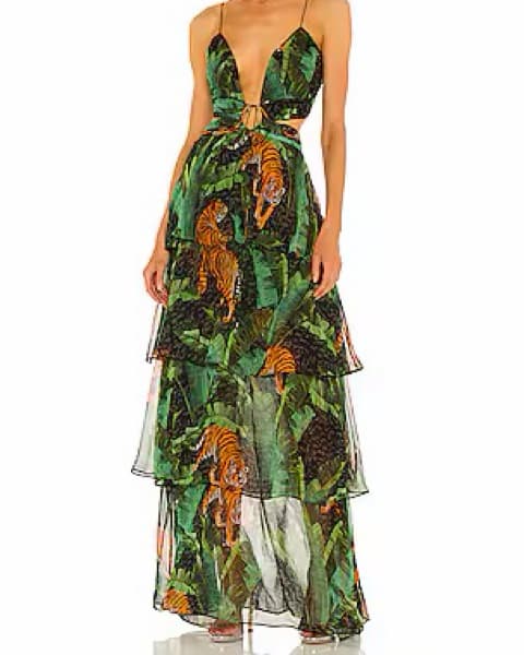 Paulina Dress In Safari  - Image 1