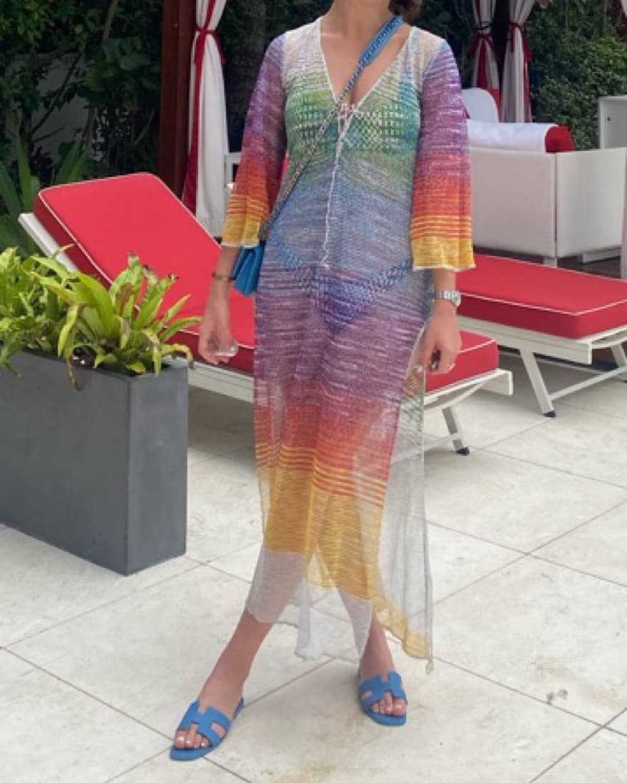 Missoni Long Printed Coverup - Image 2