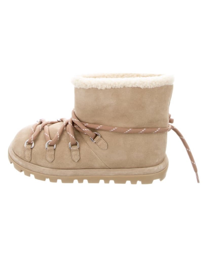 Miu Miu Suede Boots - Image 1
