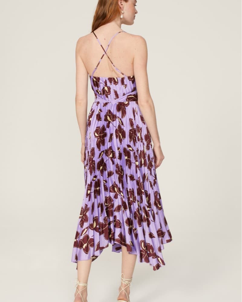 SIMKHAI Portia Dress Lavender Size 0 - Image 3