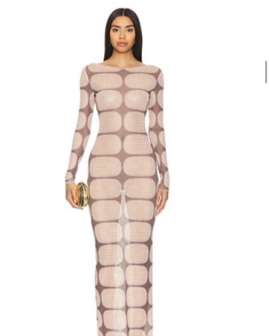 Amaya maxi Dress In Multi - Image 1