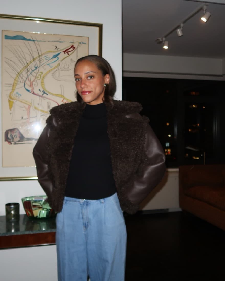 Stand Studio Kristy Faux Fur Jacket - Image 2