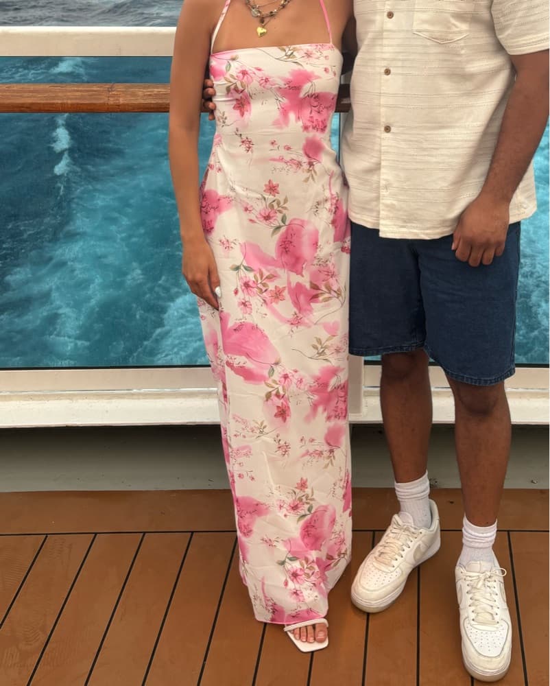 Elegant Floral Maxi Dress - Image 2