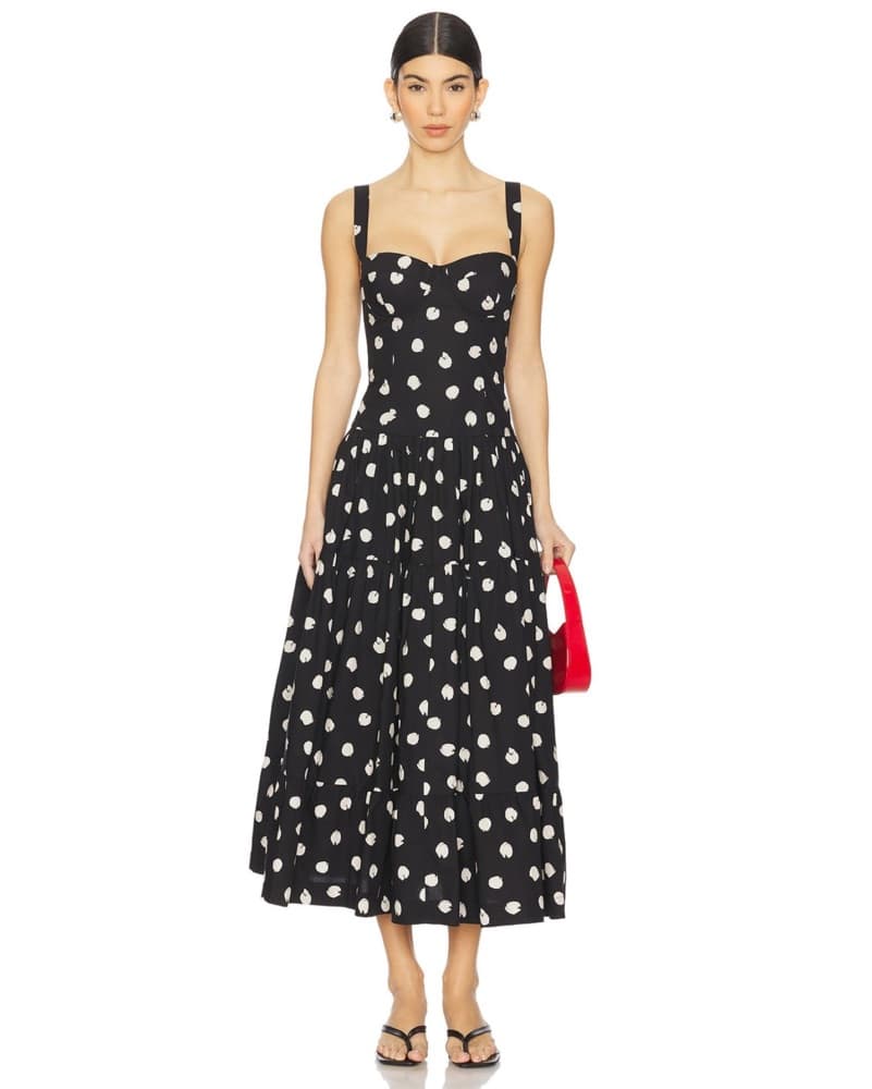 Cara Cara Santiago Dress | Brunch Dress, Daytime Dress, Polka Dot Dress - Image 4
