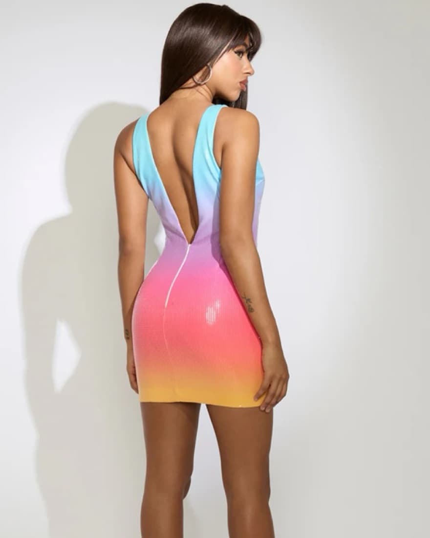 Runaway The Label Malibu Mini Dress - Image 4