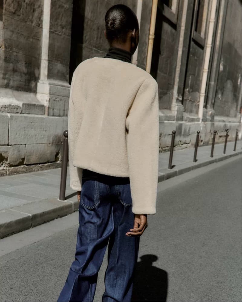 Cream Faux Fur Jacket - Image 2