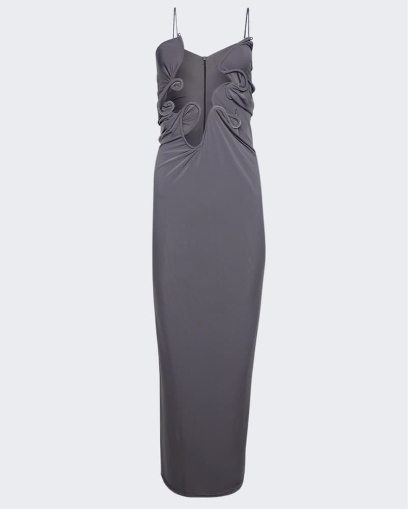 CHRISTOPHER ESBER Grey Gown - Image 6