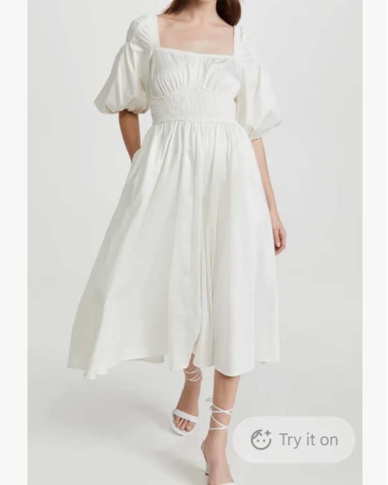 Cult Gaia White/cream Finnie Dress - Image 2