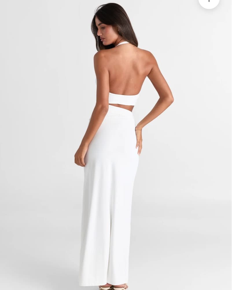 Sasha Therese Oralia Dress White - Image 4