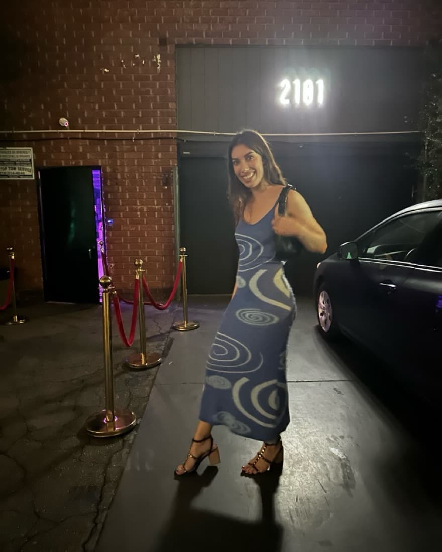 Blue house of Sunny swirl dress - Image 2